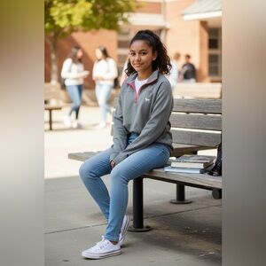 Pink jacket size small